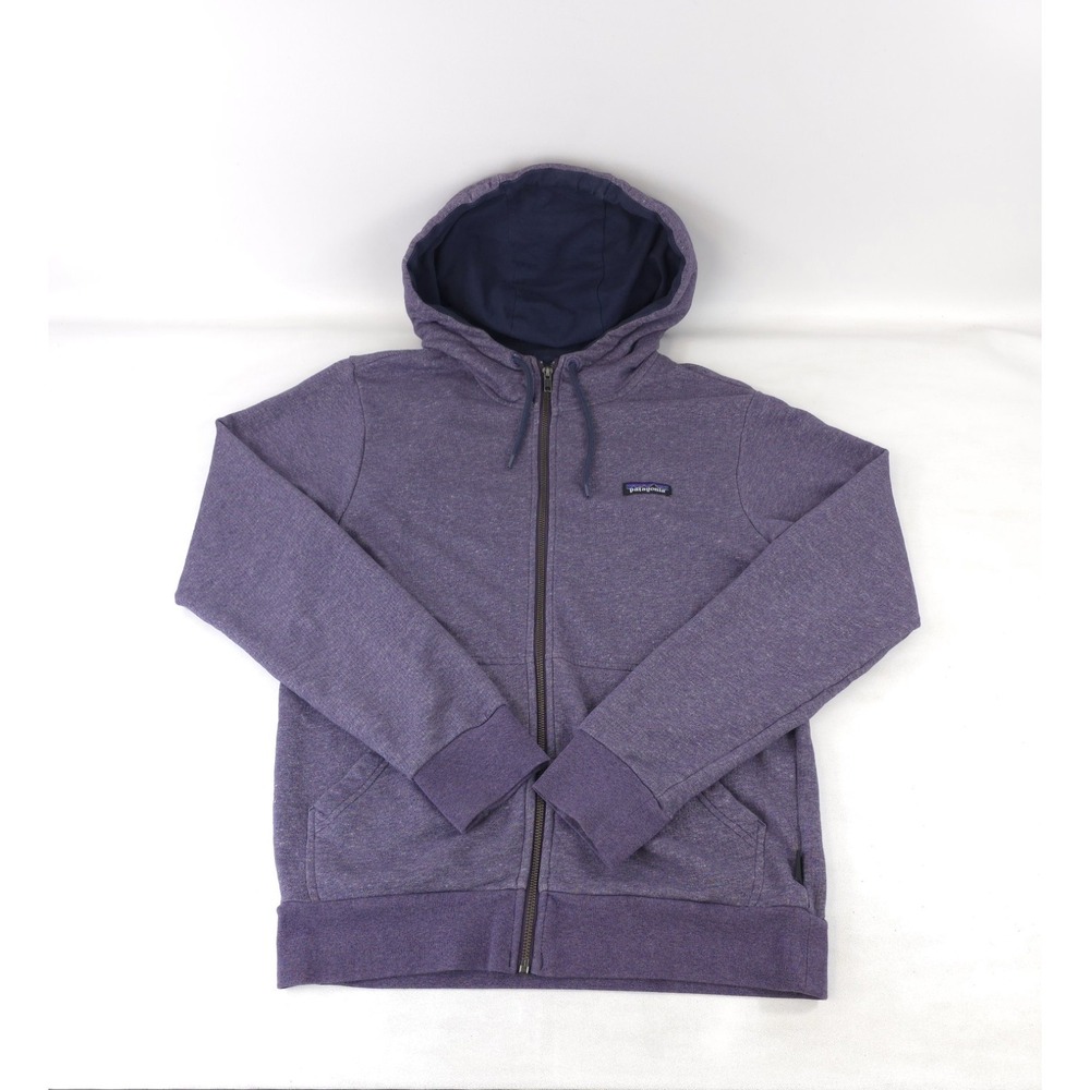 Patagonia Hoodie Womens XS Regular Purple French Terry Hoody Outdoors Full Zip